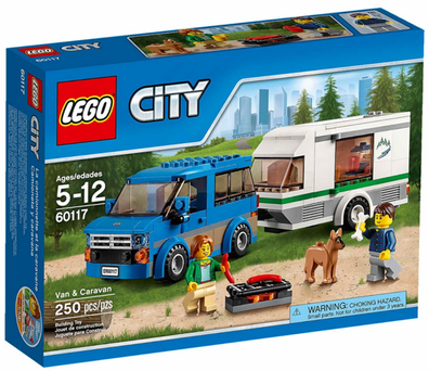 LEGO Set-Van & Caravan-Town / City / Recreation-60117-1-Creative Brick Builders